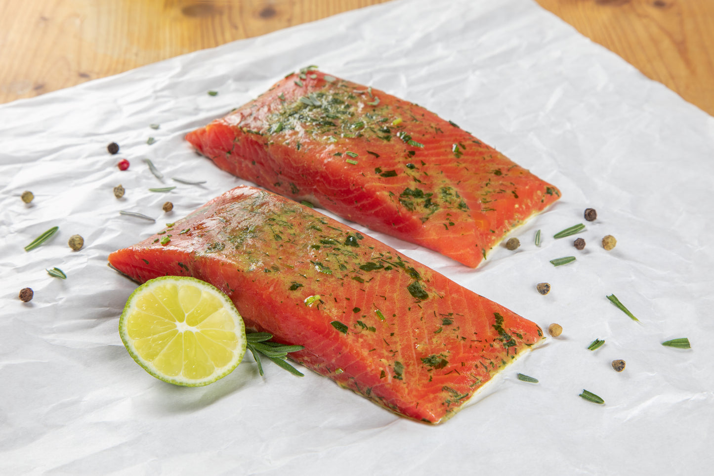 Youkon Royal Wildlachsfilets - Top Premium Troll - Sushi - Sashimi Quality