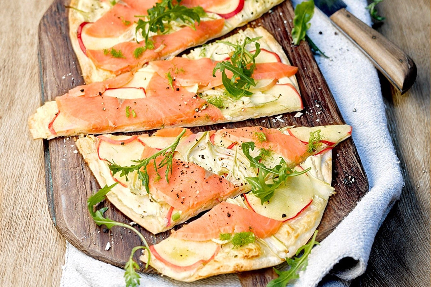 Wildlachs-Abschnitte kalt geräuchert