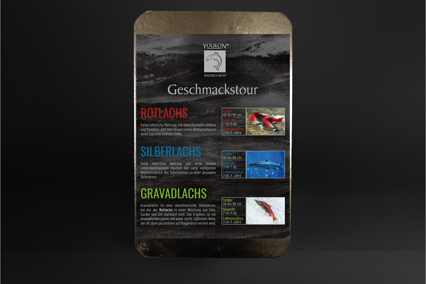Youkon Wildlachs Probier-Set