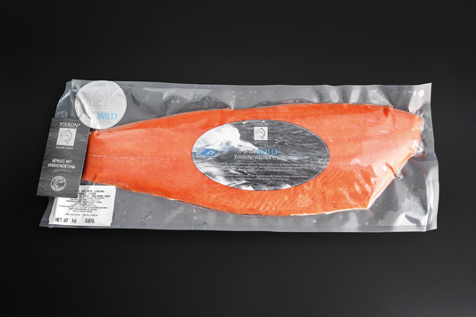 Youkon Red Salmon - ganze Seite geräuchert & ungeschnitten