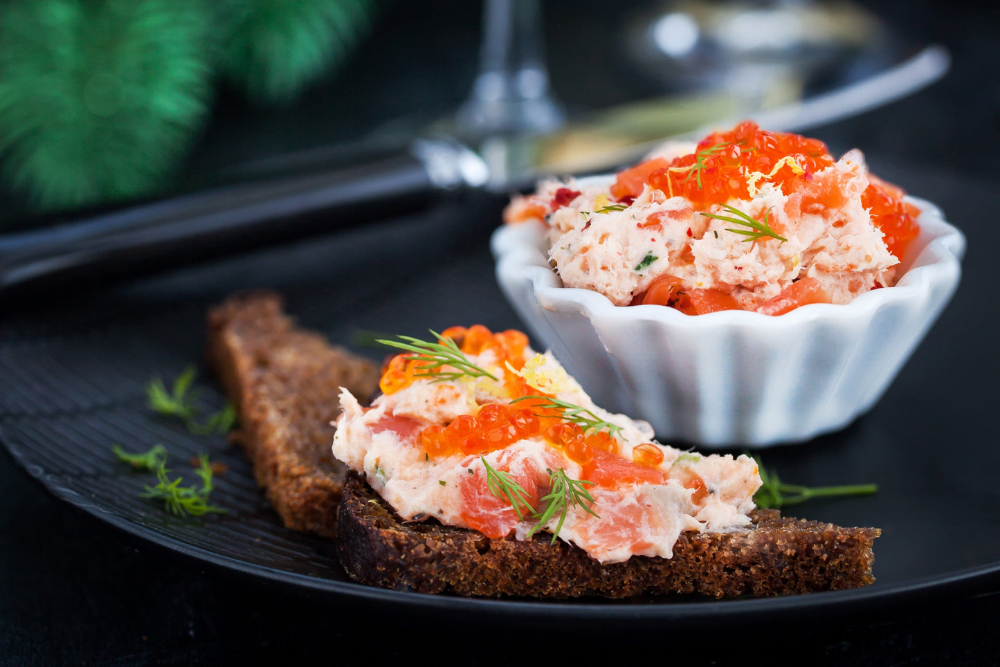 Wildlachs-Abschnitte kalt geräuchert
