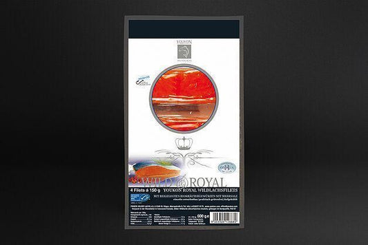 Youkon Royal Wildlachsfilets - Top Premium Troll - Sushi - Sashimi Quality