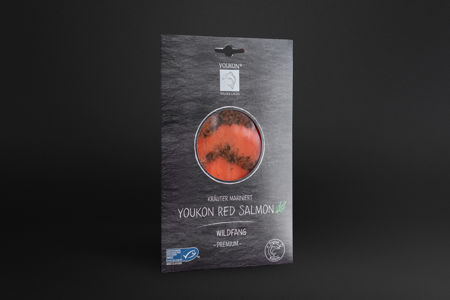 YOUKON RED SALMON GRAVED 100g