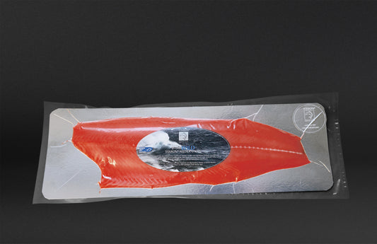 Youkon Royal Silver Salmon - whole side sliced