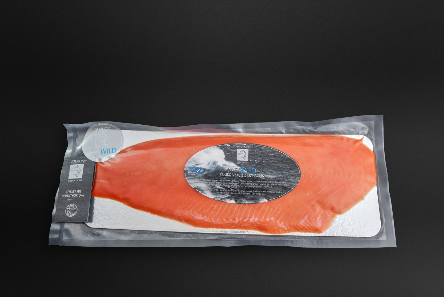 Youkon Red Salmon - ganze Seite geschnitten
